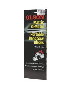 Olson 44-7/8 In. x 1/2 In. 10/14 TPI Vari Metal Cutting Band Saw Blade (3-Pack)