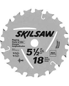 SKIL 5-1/2 In. 18-Tooth Ripping Circular Saw Blade