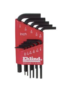 Eklind Short Arm Hex Key Set, 11-Piece