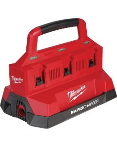 Milwaukee M18 PACKOUT Six Bay Rapid Charger