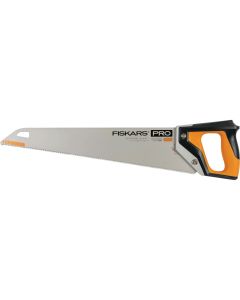 Fiskars Pro POWER TOOTH 20 In. L Blade Metal Handle Hand Saw with Sheath