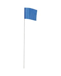 100pk Blue Stake Flags