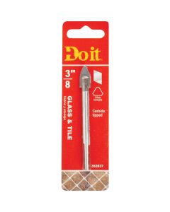 Do it 3/8 In. x 3-3/4 In. Carbide Glass & Tile Drill Bit