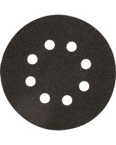 Do it Best 5 In. 50-Grit 8-Hole Pattern Black Zirconium Vented Sanding Disc with Hook & Loop Backing (4-Pack)