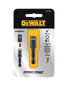 DEWALT Impact Ready 1/4 In. x 2 In. Cleanable Magnetic Nutdriver