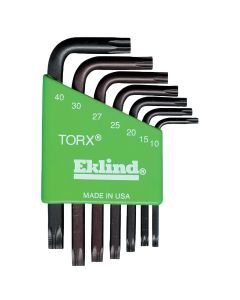 Eklind Short Arm Torx Hex Key Set, 7-Piece