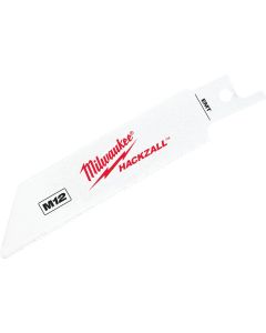Milwaukee HACKZALL 4 In. 14 TPI EMT Mini Reciprocating Saw Blade (5-Pack)