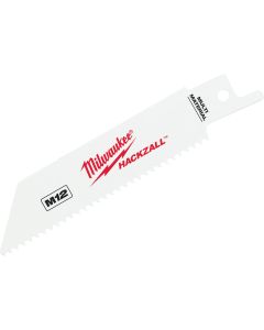 Milwaukee HACKZALL 4 In. 10 TPI Multi-Material Mini Reciprocating Saw Blade (5-Pack)