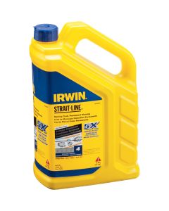Irwin STRAIT-LINE 4 Lb. Indigo Blue Permanent Staining 5X Chalk Line Chalk