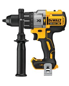 DEWALT 20-Volt MAX XR Lithium-Ion Brushless 1/2 In. 3-Speed Cordless Hammer Drill (Bare Tool)
