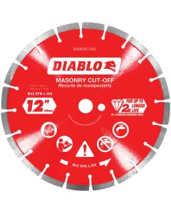 12"  Diamond Masnry Disc