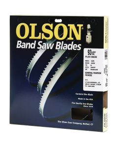 Olson 93-1/2 In. x 3/8 In. 4 TPI Skip Flex Back Band Saw Blade