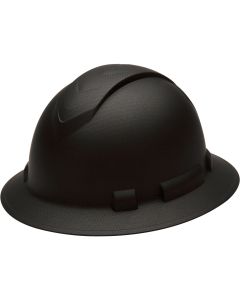 Pyramex Ridgeline Black Graphite Ratcheting Full Brim Hard Hat
