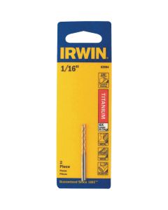 Irwin 1/16 In. Titanium Drill Bit