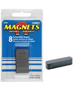Master Magnetics 7/8 in. x 1/4 in. Magnetic Block