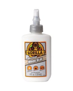 Gorilla 4 Oz. Dries Clear Wood Glue