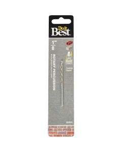 Do it Best 1/8 In. x 3 In. Rotary Percussion Masonry Drill Bit