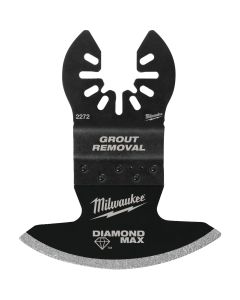 Milwaukee OPEN-LOK Diamond MAX Diamond Grit Grout Removal Oscillating Blade