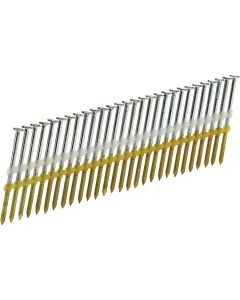 Senco 20 Degree Plastic Strip Hop-Dipped Galvanized Full Round Head Framing Stick Nail, 3 In. x .120 In. (2500 Ct.)