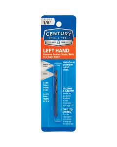Century Drill & Tool 1/8 In. Cobalt Steel Left Hand Drill Bit