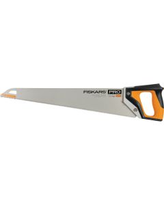 Fiskars Pro POWER TOOTH 22 In. L Blade Metal Handle Hand Saw with Sheath