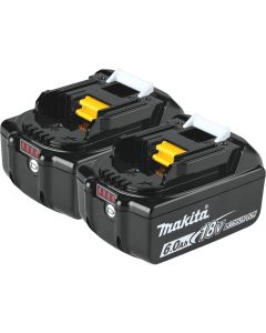 Makita 18 Volt LXT Lithium-Ion 6.0 Ah Tool Battery (2-Pack)