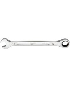 Milwaukee Metric 17 mm 12-Point Ratcheting Combination Wrench