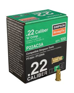 Simpson Strong-Tie 0.22-Caliber Single Shot Level 3 Green Powder Load (100-Qty)