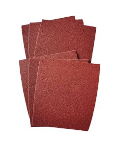 Clamp-On 100 Grit 4-1/2 In. x 5-1/2 In. 1/4 Sheet Power Sanding Sheet (6-Pack)
