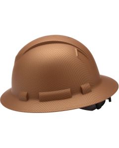 Pyramex Ridgeline Copper Ratcheting Full Brim Hard Hat
