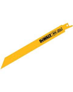 DeWalt 8 In. 14 TPI Thick Metal Reciprocating Saw Blade (5-Pack)