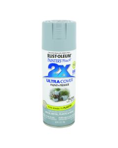 Rust-Oleum Painter's Touch 2X Ultra Cover 12 Oz. Gloss Paint + Primer Spray Paint, Winter Gray