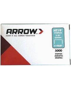 Arrow HT19 Hammer Tacker Staple, 3/8 In. (5000-Pack)