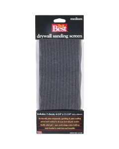 Do it Best 100 Grit 4-1/4 In. x 11-1/4 In. Drywall Sanding Screen (2-Pack)