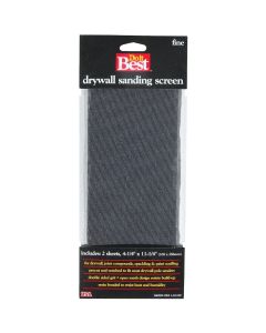 Do it Best 180 Grit 4-1/4 In. x 11-1/4 In. Drywall Sanding Screen (2-Pack)