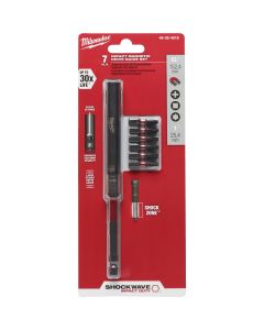 Milwaukee SHOCKWAVE Magnetic Impact Screwdriver Bit Set (7-Piece)