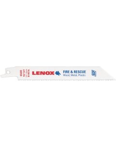 Lenox 6 In. 10 TPI Fire and Rescue Demolition Reciprocating Saw Blade (2-Pack)