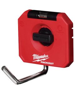 Milwaukee PACKOUT 4 In. Single Straight Hook, 15 Lb. Capacity