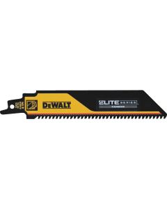 DEWALT Elite Series 6 In 8 TPI Thick Metal Cutting Reciprocating Saw Blade (3-Pack)