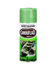 Rust-Oleum Camouflage 12 Oz. Flat Spray Paint, Army Green