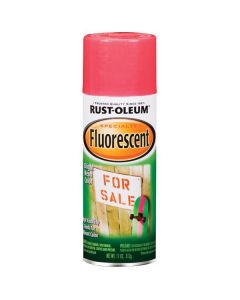 Rust-Oleum Fluorescent 11 Oz. Gloss Spray Paint, Fluorescent Pink