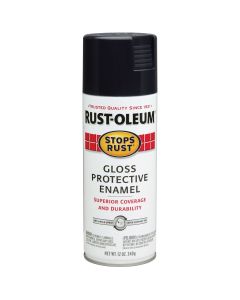 Stops Rust Gloss Black Rustoleum