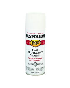 Stops Rust Flat White Rustoleum