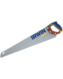 Irwin 24 In. L. Blade 12 PPI Wood, Rubberized Grip Handle Hand Saw