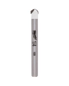 Milwaukee 1/4 In. Natural Stone, Glass and Tile Drill Bit