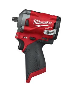 Milwaukee M12 FUEL Brushless 3/8 In. Stubby Cordless Impact Wrench (Tool Only)
