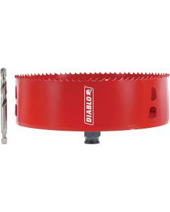 Diablo 6-3/8 In. Recessed Lighted Hole Saw w/Pilot