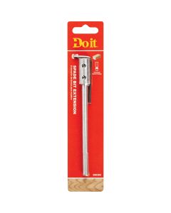 Do it 6 In. x 1/4 In. Spade Drill Bit Extension