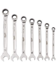 7pc Met Ratch Combo Wrench Set
