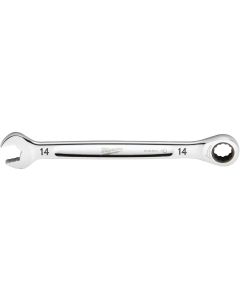 Milwaukee Metric 14 mm 12-Point Ratcheting Combination Wrench